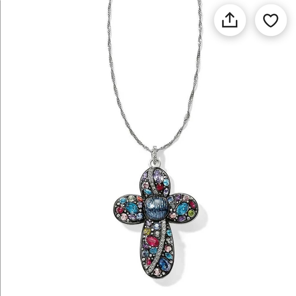 Brighton Retired Cross Necklace